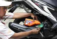 Bahaya Kelebihan Oli Mesin pada Motor Bekas