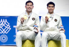 Kalahkan Juara Dunia Malaysia, Sabar/Reza Sumbang Emas Ketiga
