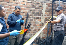 Walah ! Pria di OKU Bakar Rumah Sendiri Bahkan Nyaris Bundir?