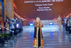 Promosikan Kain Khas OKU Selatan di Rakerda Dekranasda Sumsel 2026