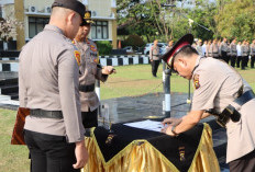 Kompol Rudi Isroni Resmi Menjabat Kabaglog Polres OKU 