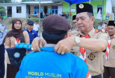 Kontingen OKU Selatan Berangkat ke Jambore Pramuka Muslim Dunia 2025