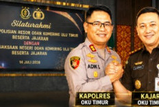 Perkuat Sinergi Penegakan Hukum, Kapolres OKU Timur Sambangi Kejari Martapura