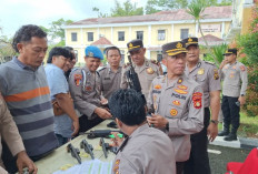 Polres OKU Pastikan Kelayakan Senpi dan Kendaraan Personil