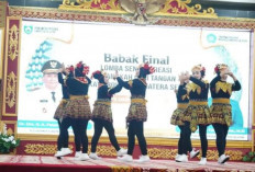 OKU Selatan Juara 3 Lomba Senam Kreasi Enam Langkah Cuci Tangan 