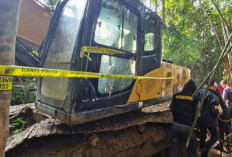 Eksavator Tambang Emas Ilegal Ditemukan, Pemilik Dicari