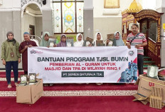 SMBR Salurkan Bantuan untuk Anak Yatim dan Rumah Ibadah