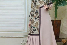8 Model Gamis Batik Pesta yang Bikin Tampil Stylish dan Elegan 