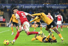 Ditahan Imbang Wolves, Arsenal Gagal Perlebar Jarak Klasemen