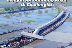 Pasca Tabrakan Tragis, Jalur Kereta Api Haurpugur-Cicalengka Kembali Beroperasi 