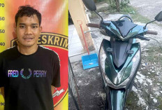 Pinjam Motor Tak Kunjung Balik eh Tertangkap Polisi