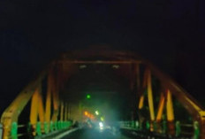 Warga Keluhkan Minim Penerangan di Jembatan Ogan 4 Baturaja
