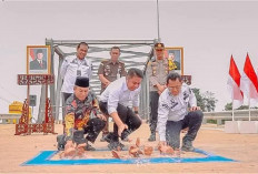 Gubernur Sumsel Resmikan Empat Jembatan Beton