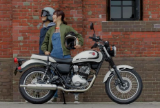 Motor Retro Paling Worth It 2025? Kawasaki W230 Hadir dengan Mesin 233 cc Segini Harganya!