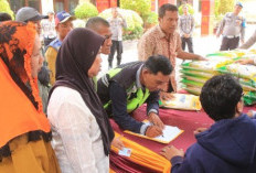 Polres OKU Timur Gelar Gerakan Pangan Murah