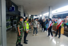 Jamin Kemanan Arus Mudik di Stasiun Kereta Api 