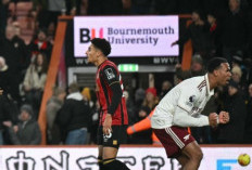 Comeback Dramatis di Kandang Bournemouth, Arsenal Kokoh di Puncak Klasemen
