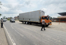 Truk Dikandangkan saat Arus Balik Lebaran