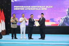 Serahkan Sertipikat Hak Pakai untuk Lemhannas RI, Menteri Nusron: Perkuat Kepastian Hukum Aset Negara