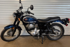 Motor Retro Baru Kawasaki W230 Desain Lawas, Teknologi Kekinian!