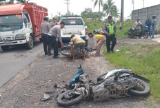 Truk Gagal Menanjak Dua Remaja Tewas Tertabrak