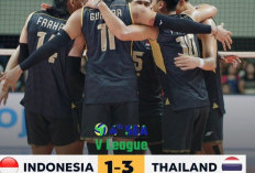 Bikin Nyesek, Indonesia Kalah dari Thailand di Leg Kedua SEA Men's V League 2024