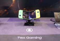 Samsung Perkenalkan Flex Gaming, Konsol Lipat Konsep di MWC 2025