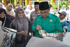 Kadisdik OKU Tinjau Bazar Remaja Melek Gizi, Kampanye Cegah Stunting Sejak Dini