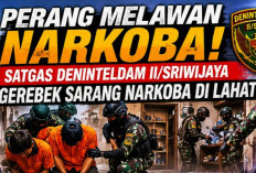 Merasa Tak Tersentuh, Dua Terduga Bandar Narkoba di Lahat Diciduk Satgas Deninteldam II/Sriwijaya