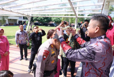 Kapolres OKU Timur yang Baru Dapat Gelar Prabu Laksana Sakti II