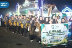 Antar Kafilah Berlaga di MTQ Sumsel, Bupati Teddy Targetkan Prestasi Terbaik
