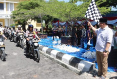 Polres OKU Antar Langsung Daging Kurban ke Masyarakat