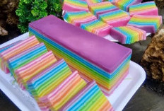 Lezat dan Lembut! Resep Kue Lapis Pelangi yang Mudah Dibuat