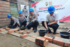 Bedah Rumah Polda Sumsel Korban Kebakaran