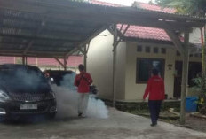 Cegah Penyebaran DBD, Dinkes OKU Selatan Lakukan Fogging dan Penaburan Abate