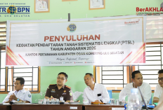 Kantor Pertanahan OKU Selatan Gelar Penyuluhan Program PTSL 2026