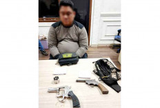Pengedar Sabu juga Miliki Senpi Ilegal Dibekuk Polisi