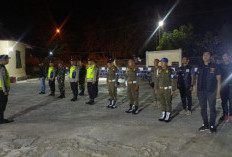 Kapolsek Cempaka Turun Langsung, Patroli Malam Lebaran