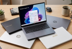 5 Laptop AI Terbaik 2026 Performa Ngebut, Baterai Awet, Cocok Buat Kerja dan Kuliah