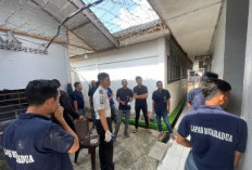 Cegah Narkoba, Lapas Kelas IIB Muaradua Lakukan Tes Urine Mendadak