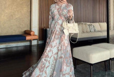 13 Model Gamis Simpel tapi Mewah, Bikin Tampil Elegan Disetiap Acara Pesta
