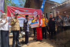 Program Bedah Rumah Polda Sumsel Sentuh Warga Miskin di OKU Selatan
