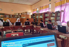 Siswa SMPN03 Buay Pemaca Ikiti ANBK tahun 2024