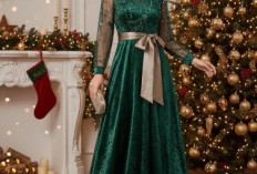 7 Inspirasi Dress Natal 2025 yang Elegan, Anggun, dan Nyaman Dipakai