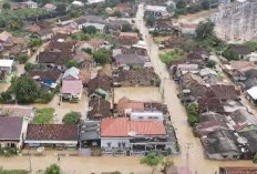 Banjir Melanda OKU, Jalan Negara, Pemukiman Hingga Kantor KUA Terendam 