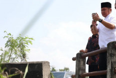 Saluran Air Rusak, Bupati Enos dan Gubernur Sumsel Gerak Cepat