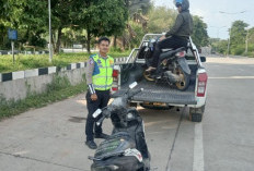 Balap Liar Marak Saat Ramadan, 27 Motor Diamankan Polisi di Prabumulih