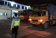 Amankan Truk Batubara Langgar Aturan dan Ilegal