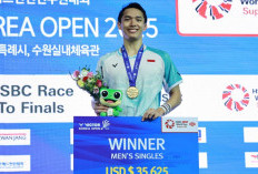 Jonatan Christie Juara Korea Open 2025, Fajar/Fikri Runner-up
