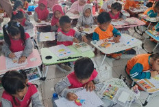 Membeludak ! Ratusan Peserta Ikuti Lomba Mewarnai OKU Ekspres dan IGTKI-PGRI OKU Zona II